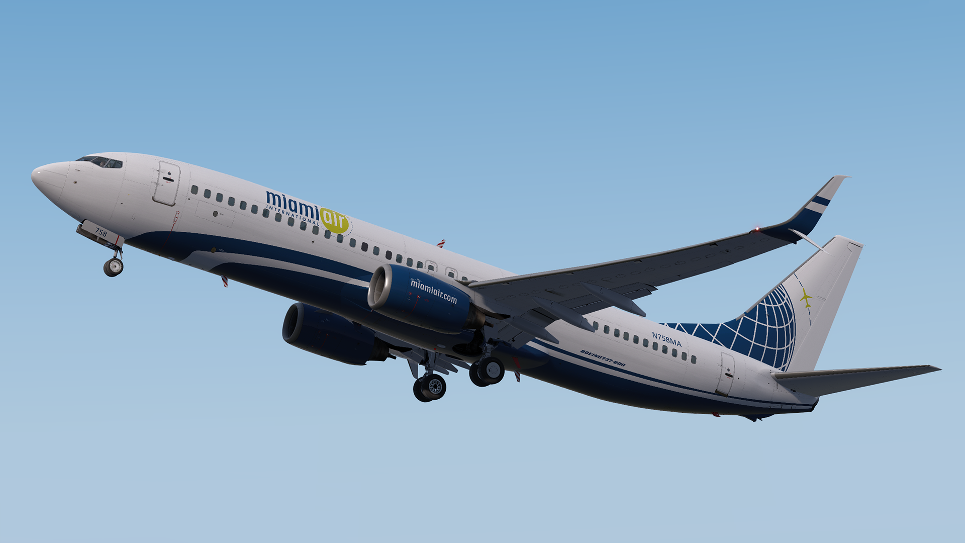 Miami Air 737-800 (N758MA) - 737 NGXu - iniBuilds Forum