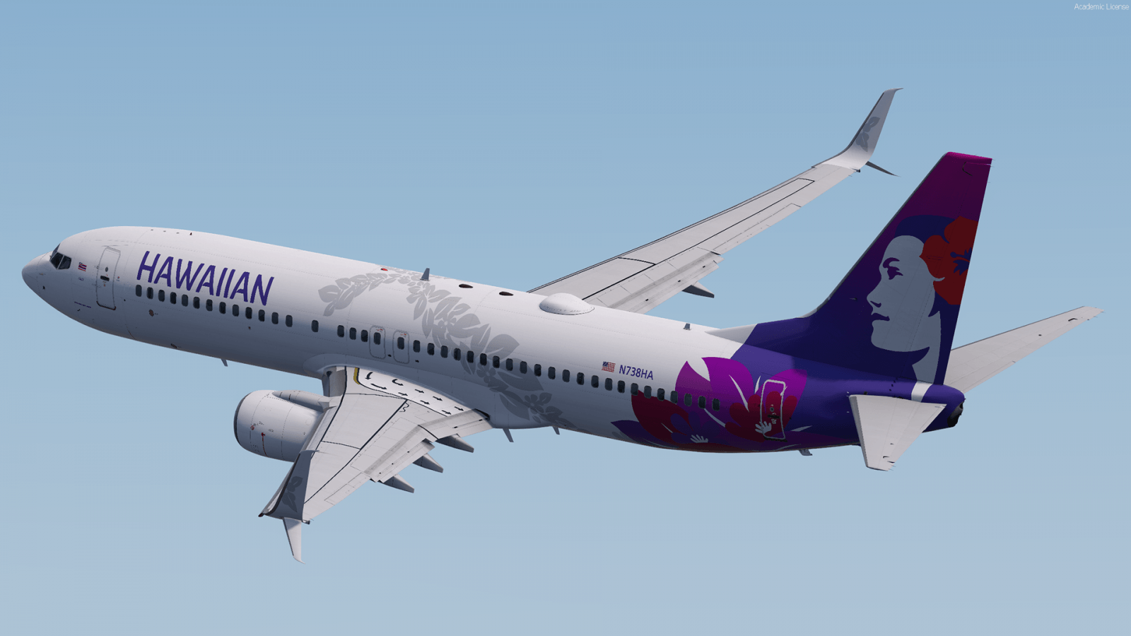 Hawaiian 737-800 (N738HA) - 737 NGXu - iniBuilds Forum