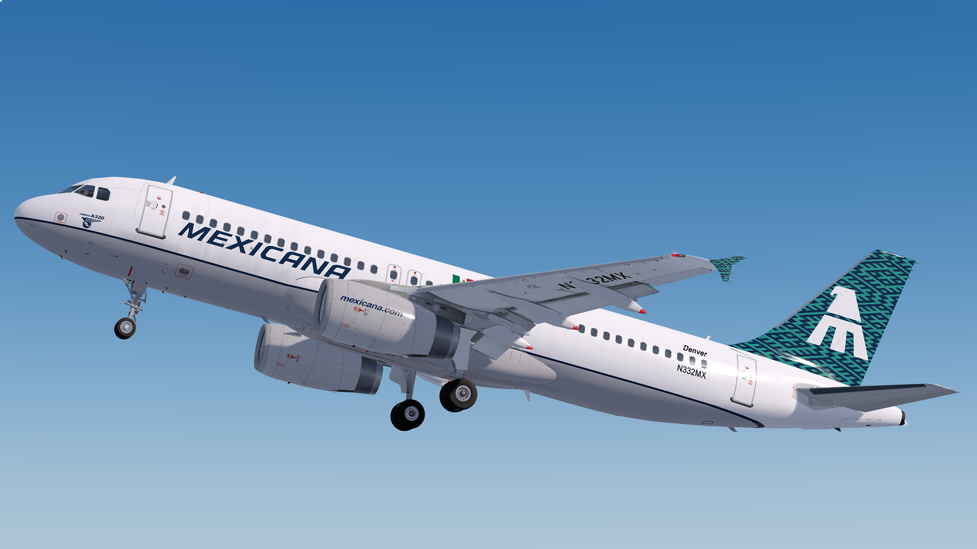 Mexicana A320 (N332MX) - A320 - iniBuilds Forum