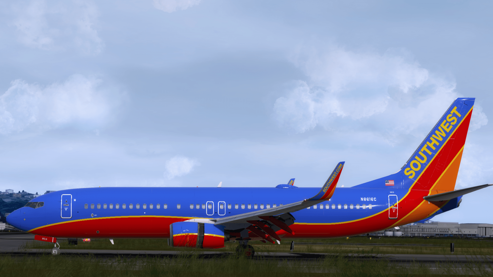 Southwest Airlines 737-800 Canyon Blue Pack - 737 NGXu
