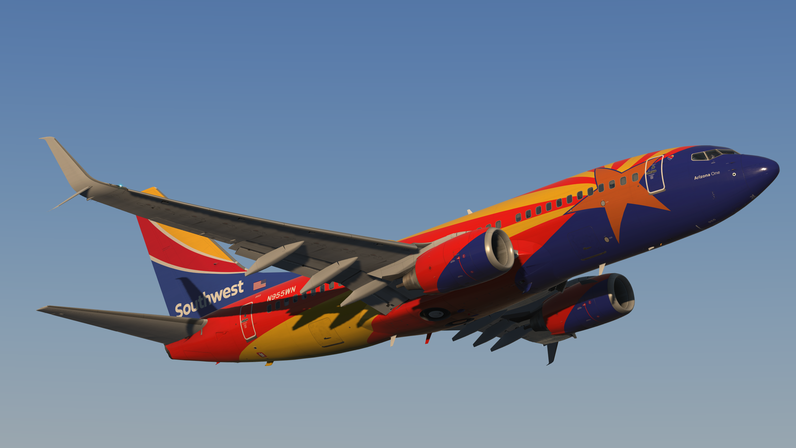 na※ Southwest 'Arizona One' 737-700 (N955WN) - 737 NGXu