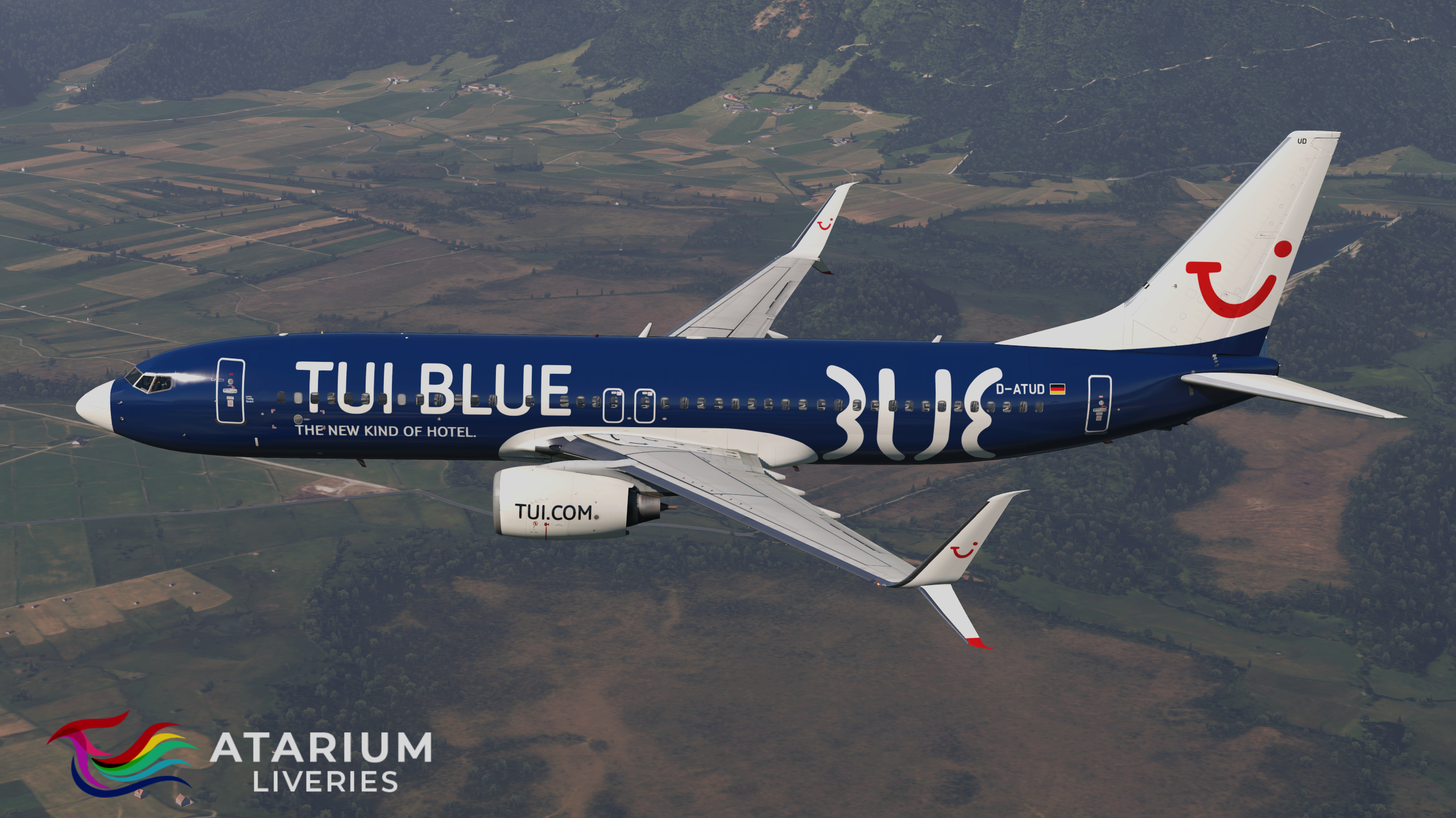 Tuifly D-ATUD [BLUE] B737-800 Zibo - Zibo - iniBuilds Forum