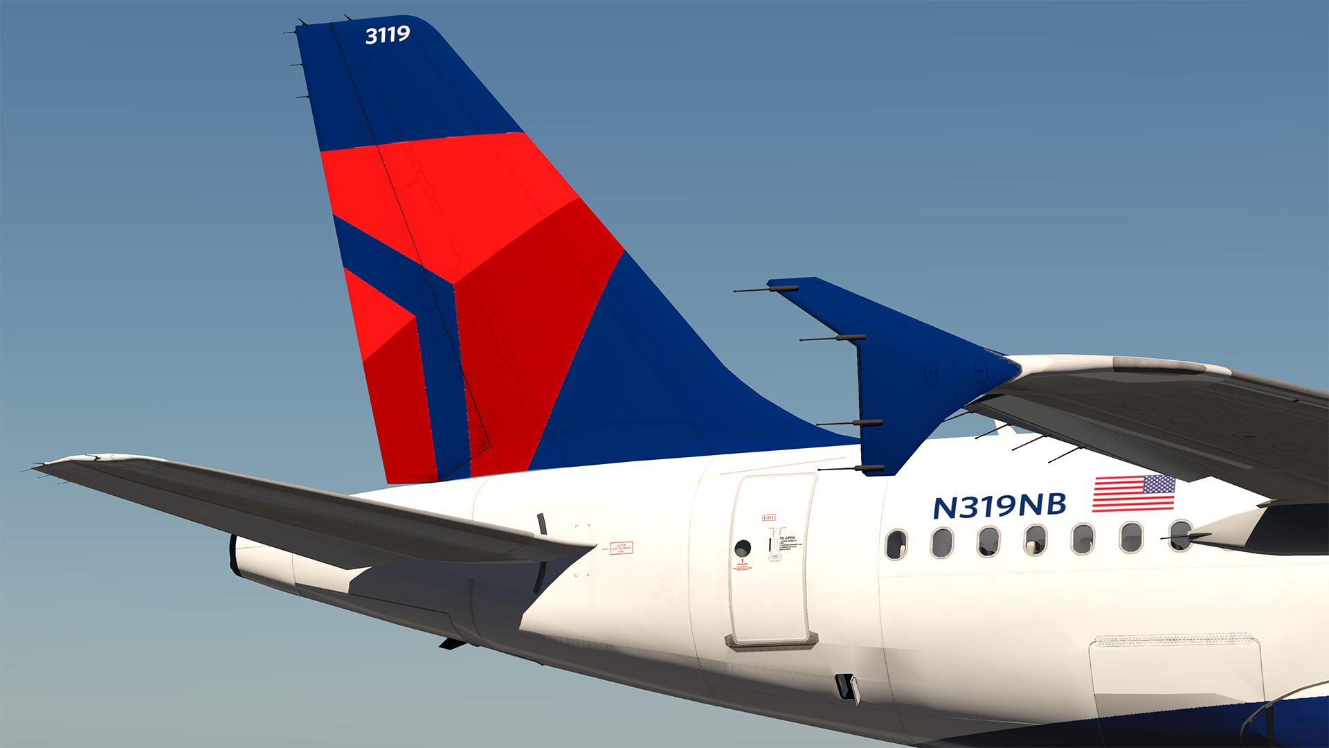 More information about "Delta ToLiss A319 Pack"