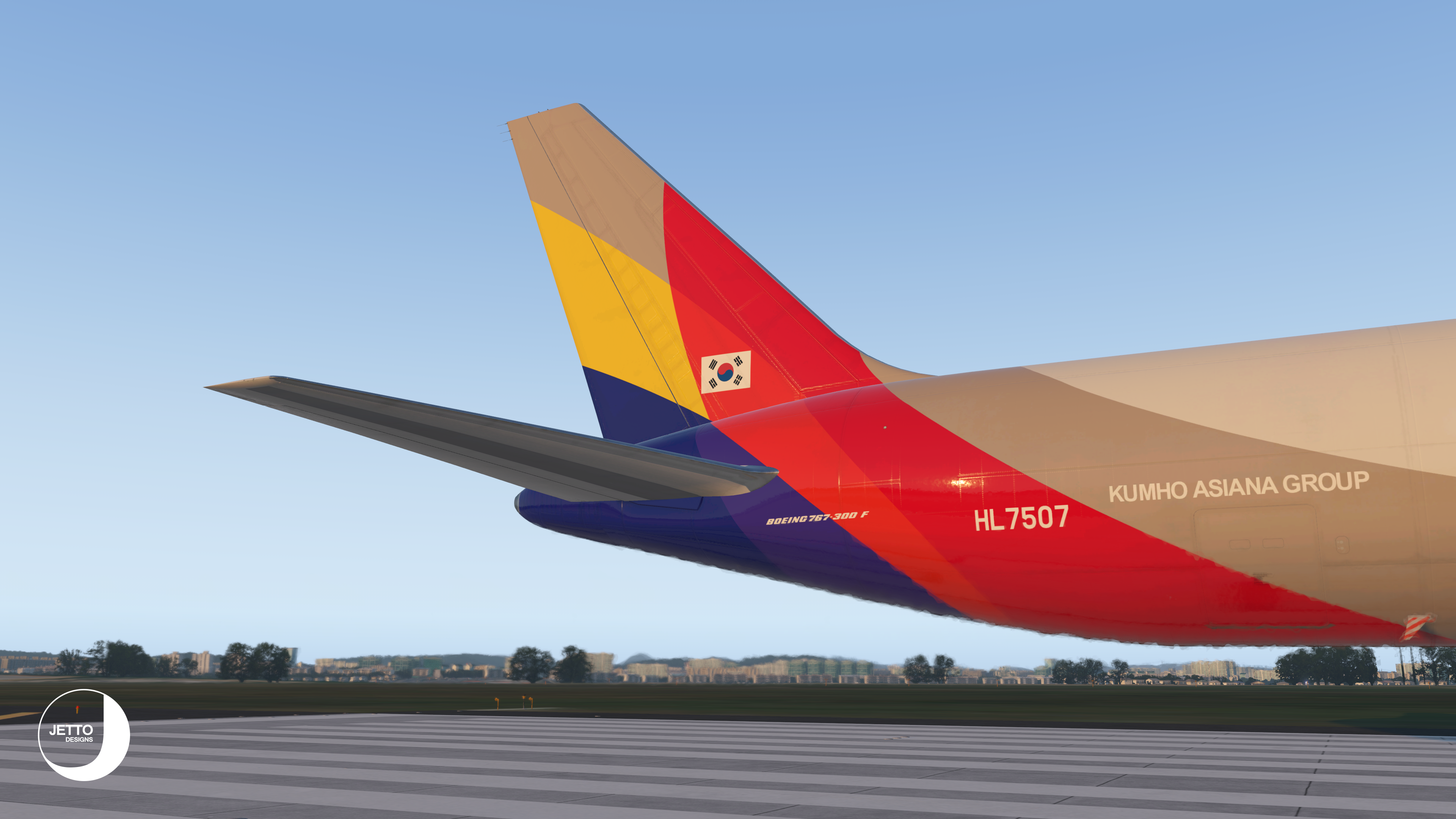 Asiana Cargo - Flight Factor 767-300F - FlightFactor 767