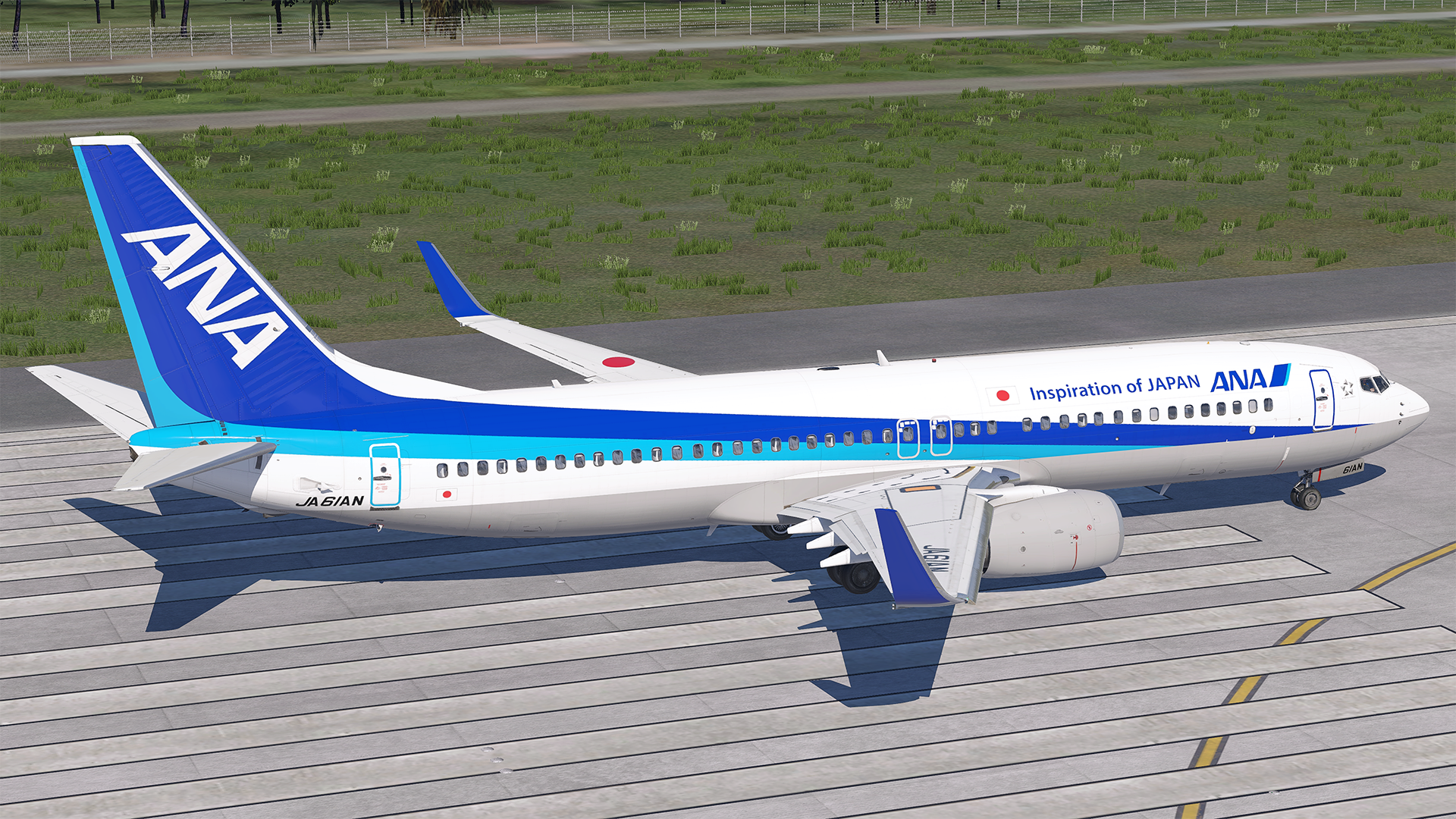 ANA LevelUP 737-800 (JA61AN, JA75AN) - LevelUp 737-800 - iniBuilds
