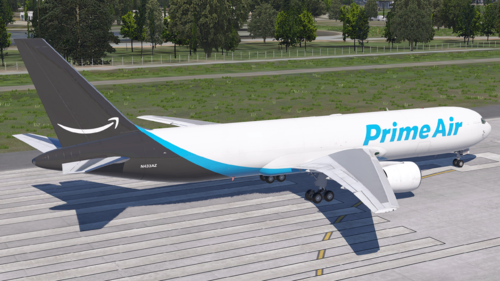 1/400 B767-300F amazon アマゾンプライムエア Amazon Prime Air Boeing 767-300ER(BDSF) N1997A GeminiJets