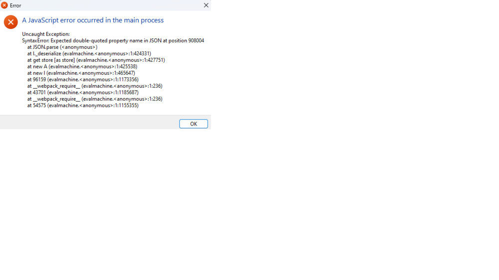 Getting Javascript error... - Support (Windows) - iniBuilds Forum
