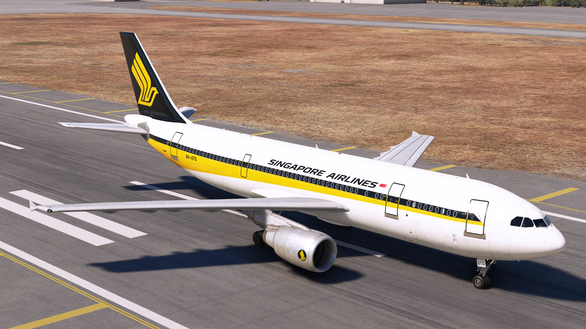 Singapore Airlines A300-B4 未組立キット