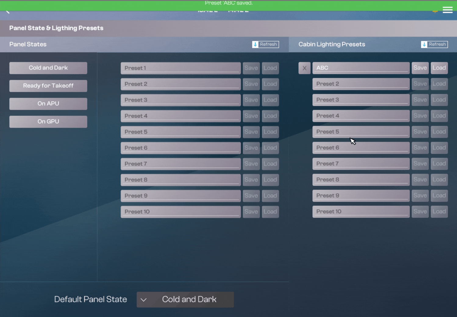 Lighting Preset_Load_FAQ_A380.gif